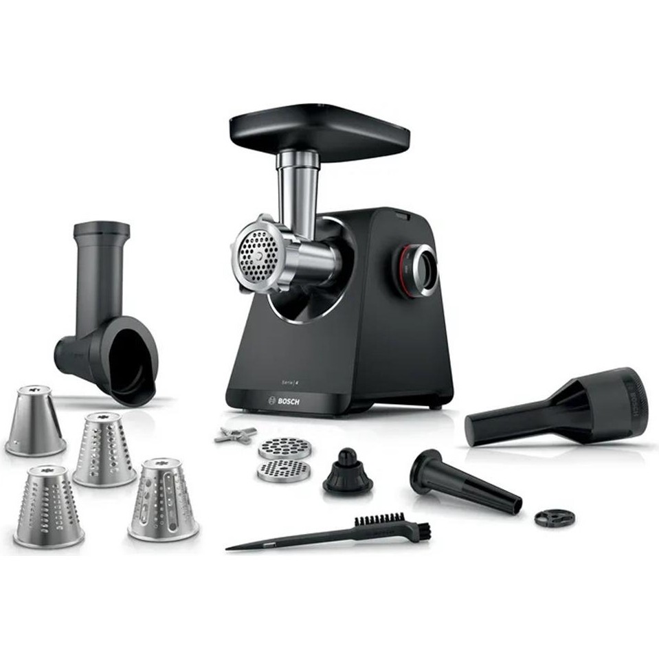 BOSCH MFWS440B Serie 4 Gıda Kıyma Makinesi MultiPower 1900 W Siyah Kıyma Makineleri Fiyatı