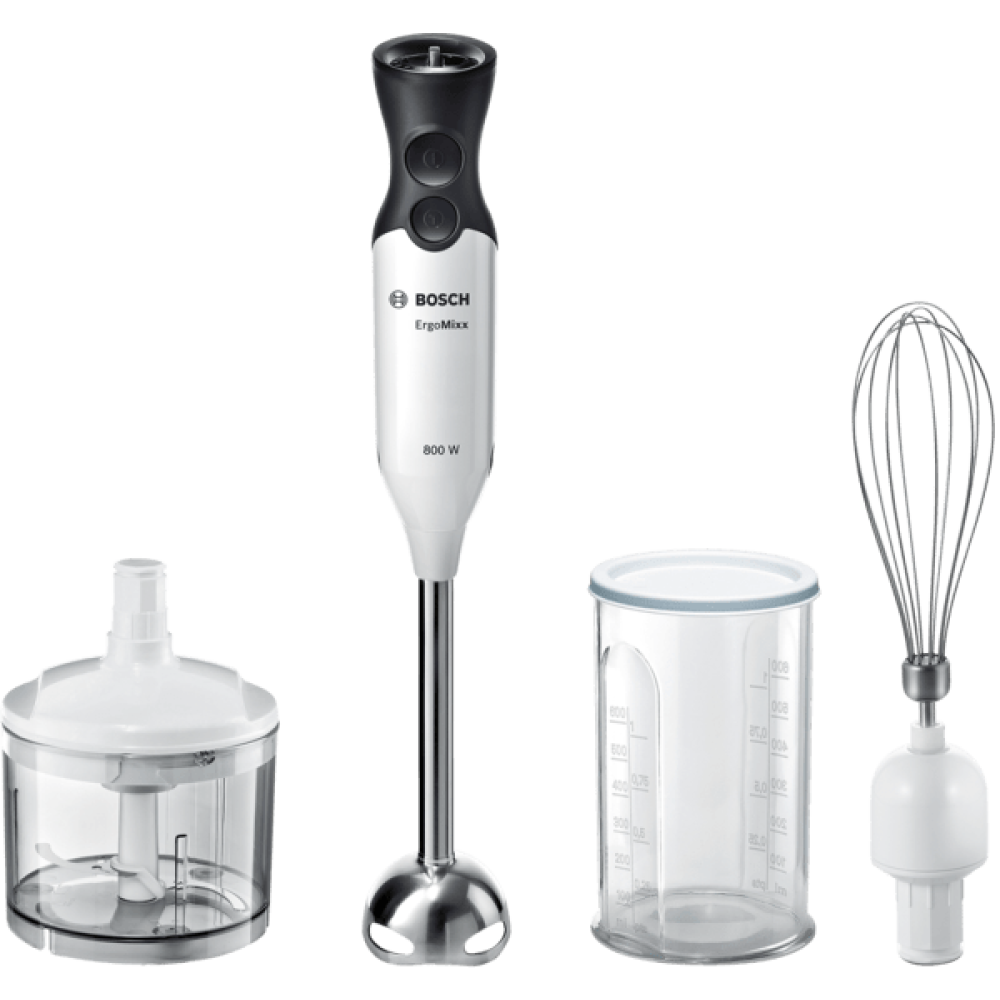 Bosch Ms6Ca4150 800 W Mini Doğrayıcı/Çırpıcı Beyaz/Antrasit El Blender Seti Blenderler Fiyatı