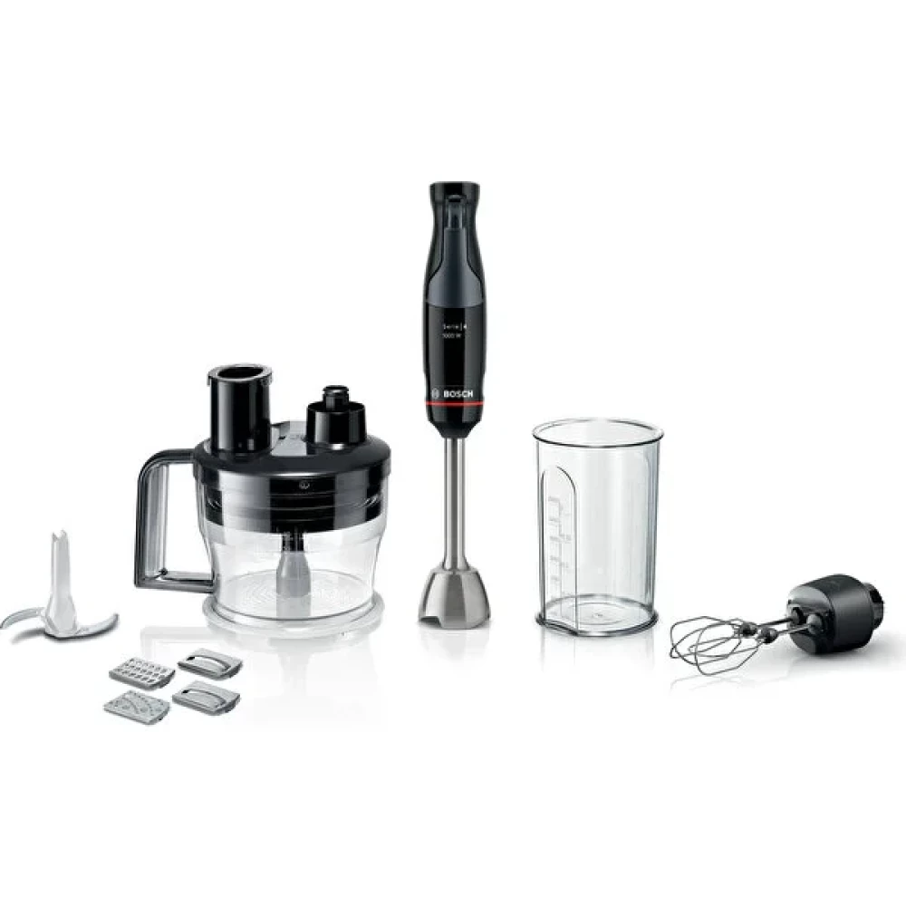 Bosch MSM4B674 Serie 4 Ergomaster 1000 W El Blenderi - Siyah Blenderler Fiyatı
