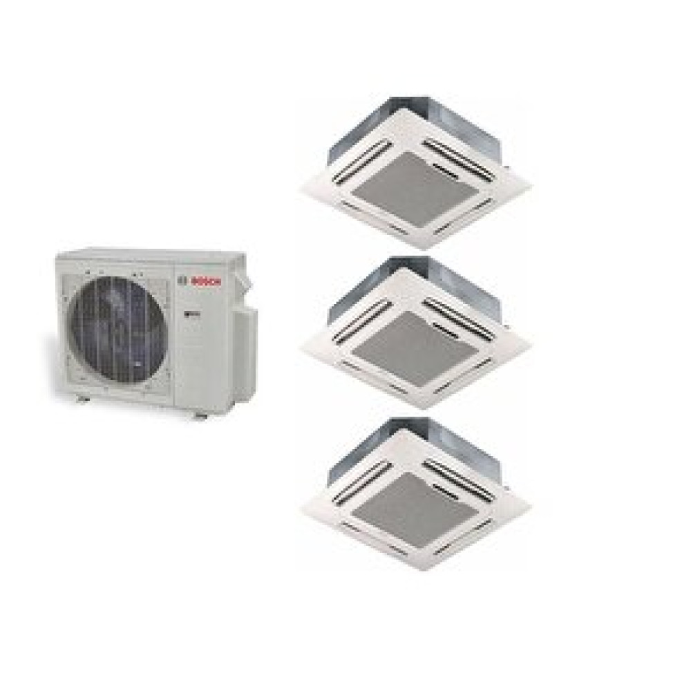 Bosch Multi Kaset Tipi İnverter Klima 21000 Btu 1 Dış, 3 İç Ünite 9000 Btu Klimalar Fiyatı