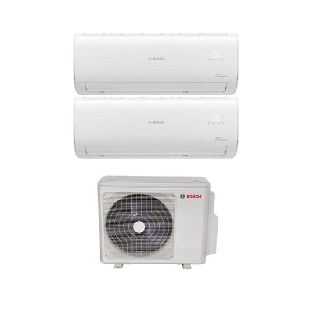 Bosch Multi Split 18000 Btu 1 Dış + 2 İç Ünite 12000 + 12000 Btu Inverter Klima Klimalar Fiyatı