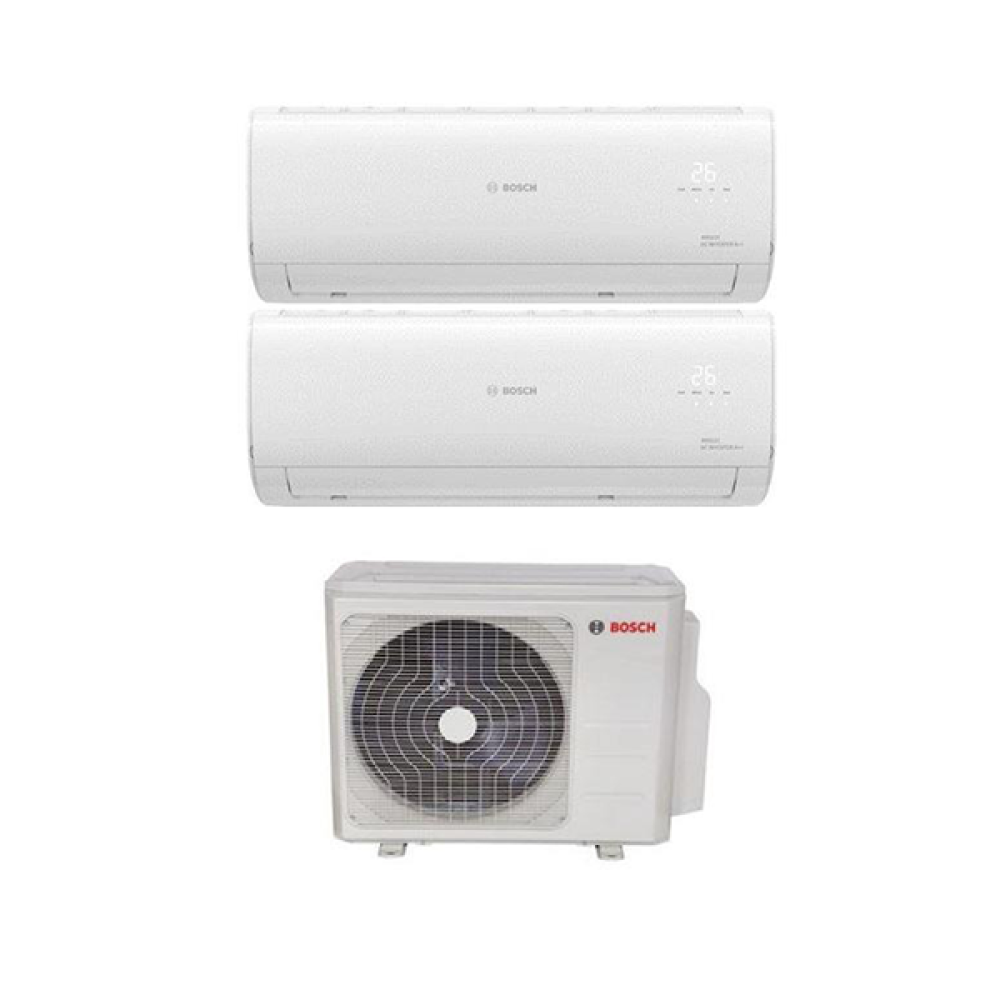 Bosch Multi Split 18000 Btu 1 Dış + 2 İç Ünite 9000 + 9000 Btu Inverter Klima Klimalar Fiyatı