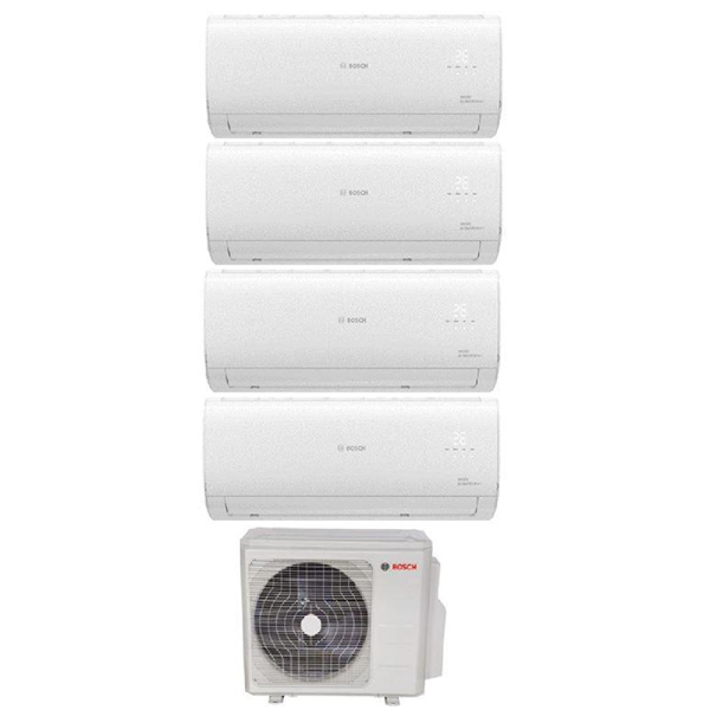 Bosch Multi Split 28000 Btu 1 Dış + 4 İç Ünite 9000 + 9000 + 9000 + 9000 Btu Inverter Klima Klimalar Fiyatı