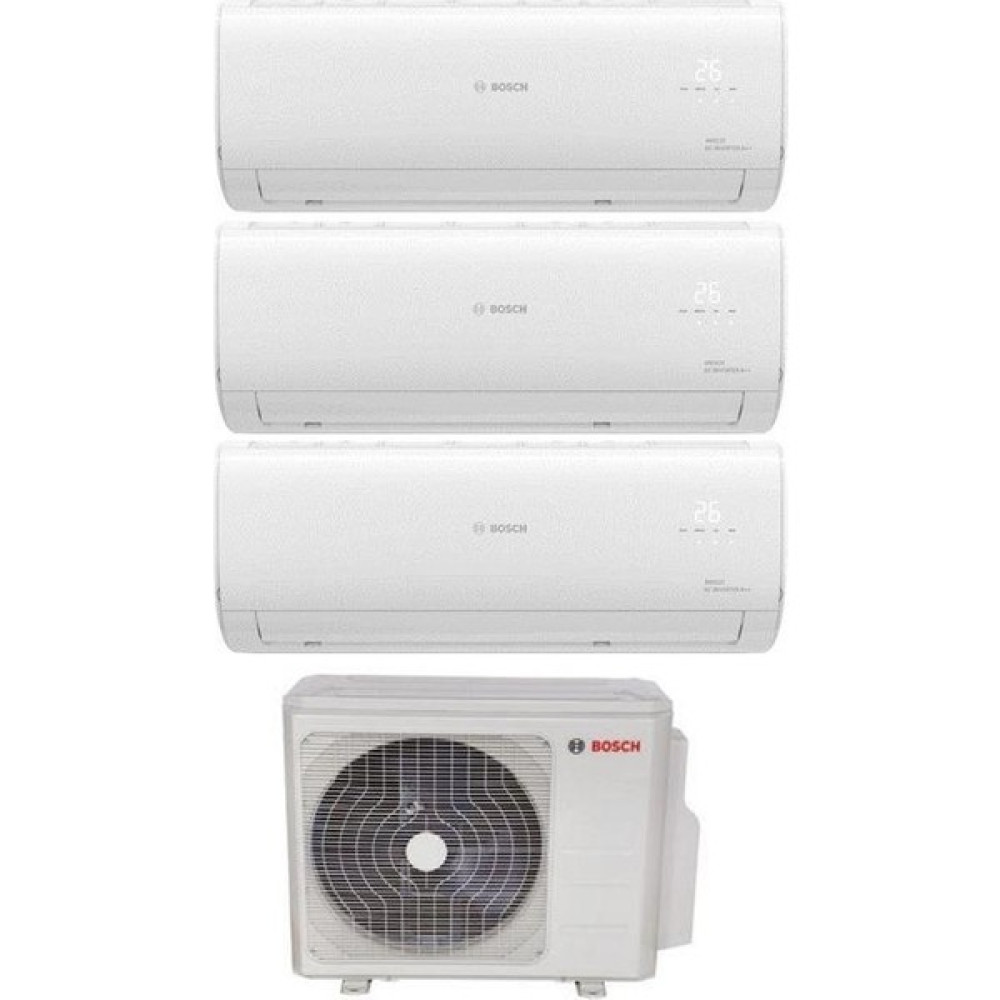 Bosch Multi Split Inverter Klima 36000 Btu 1 Dış + 3 İç Ünite 9000 + 12000 + 18000 Btu Klimalar Fiyatı