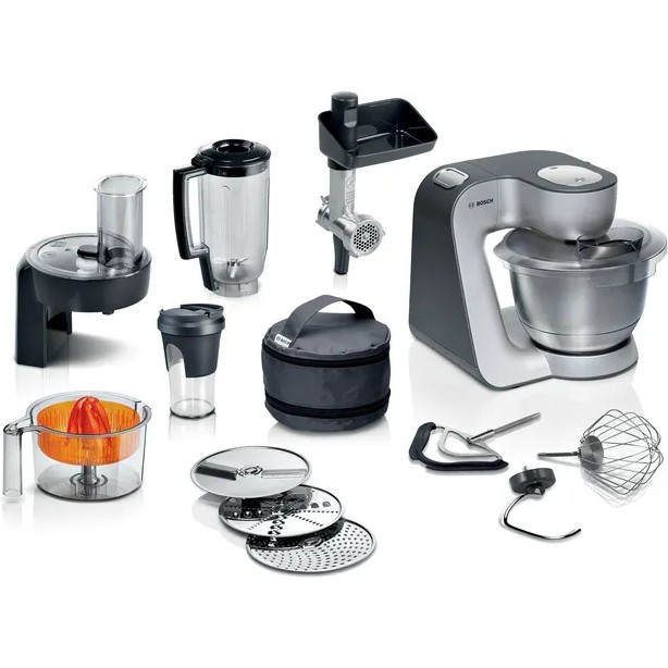 Bosch Mum58359 Serie 4 Mutfak Makinesi Mum 5 1000 W Metalik Inoks Gümüş Mutfak Şefi Fiyatı