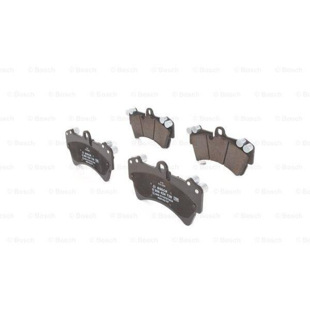 Bosch Ön Balata Touareg Q7 190.2x106.5x16.6 MM - WVA 23693 - 0 986 424 739 Frenler Fiyatı