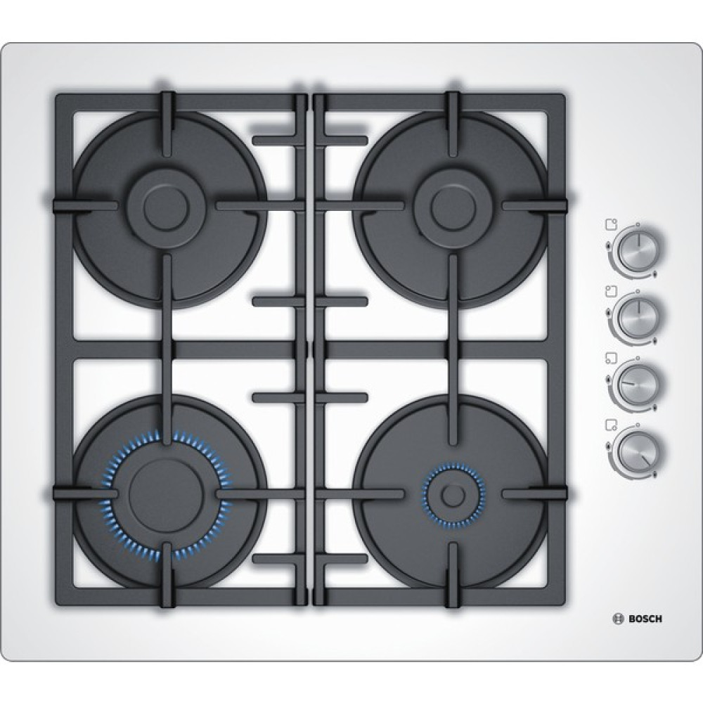 Bosch POP6C2O90O Doğalgazlı Cam Ankastre Ocak Beyaz - Doğalgaz Ocaklar Fiyatı