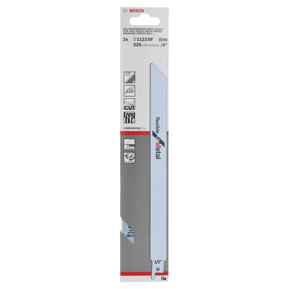 Bosch S1122bf Panter Testere Bicagi Metal 2 Parca Tilki Kuyruğu Fiyatı