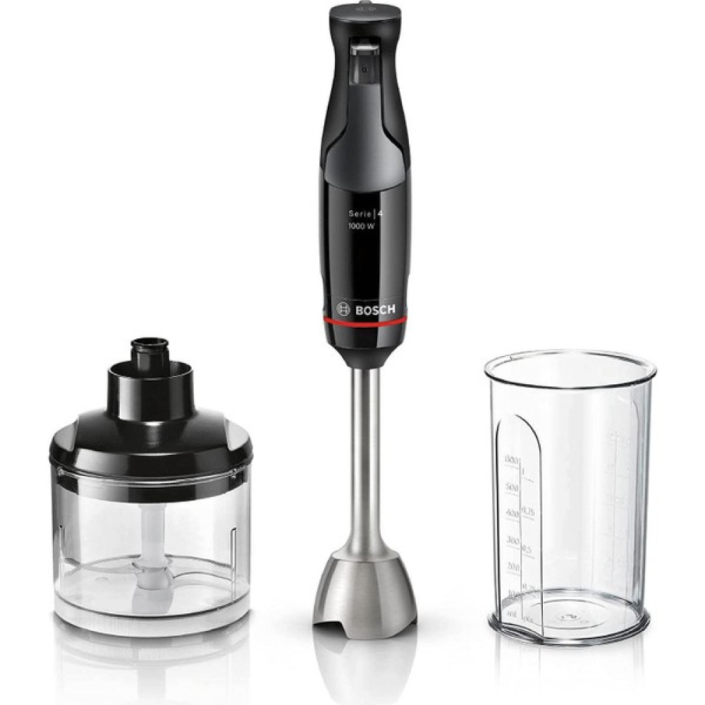 Bosch Serie 4, El Blenderı, Ergomaster, 1000 W, Siyah, Antrasit MSM4B620 - Siyah Mikserler Fiyatı