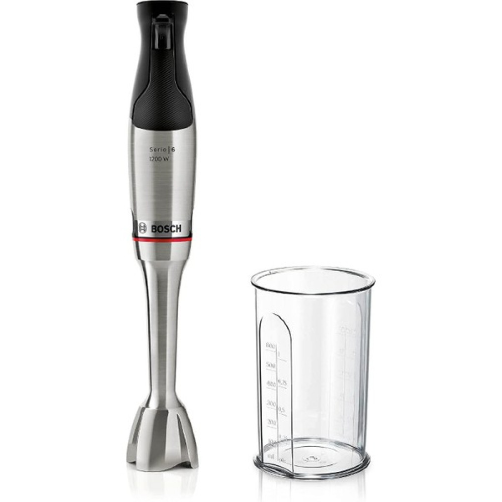 Bosch Serie 6, El Blenderı, Ergomaster, 1200 W, Paslanmaz Çelik MSM6M810 - Gümüş Mikserler Fiyatı