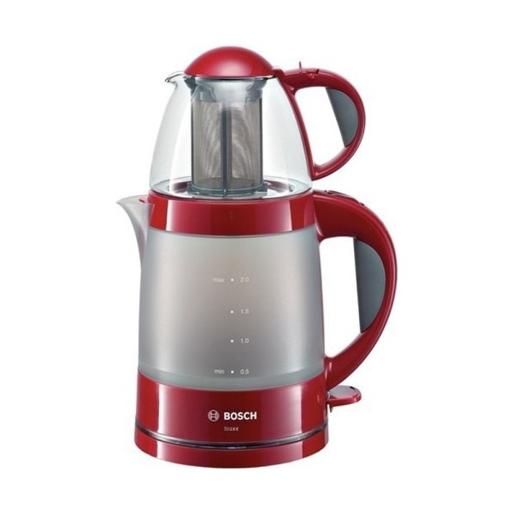 Bosch TTA2010 Teaxx Cam Demlikli Çay Makinesi - Kırmızı Çay Makineleri Fiyatı