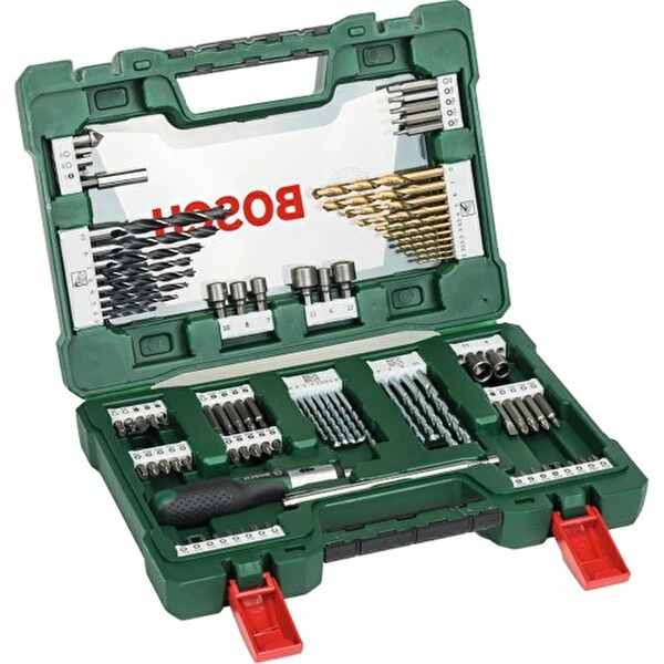 Bosch V-Line 91 Parça Aksesuar Seti 2607017195 Eviyeler Fiyatı