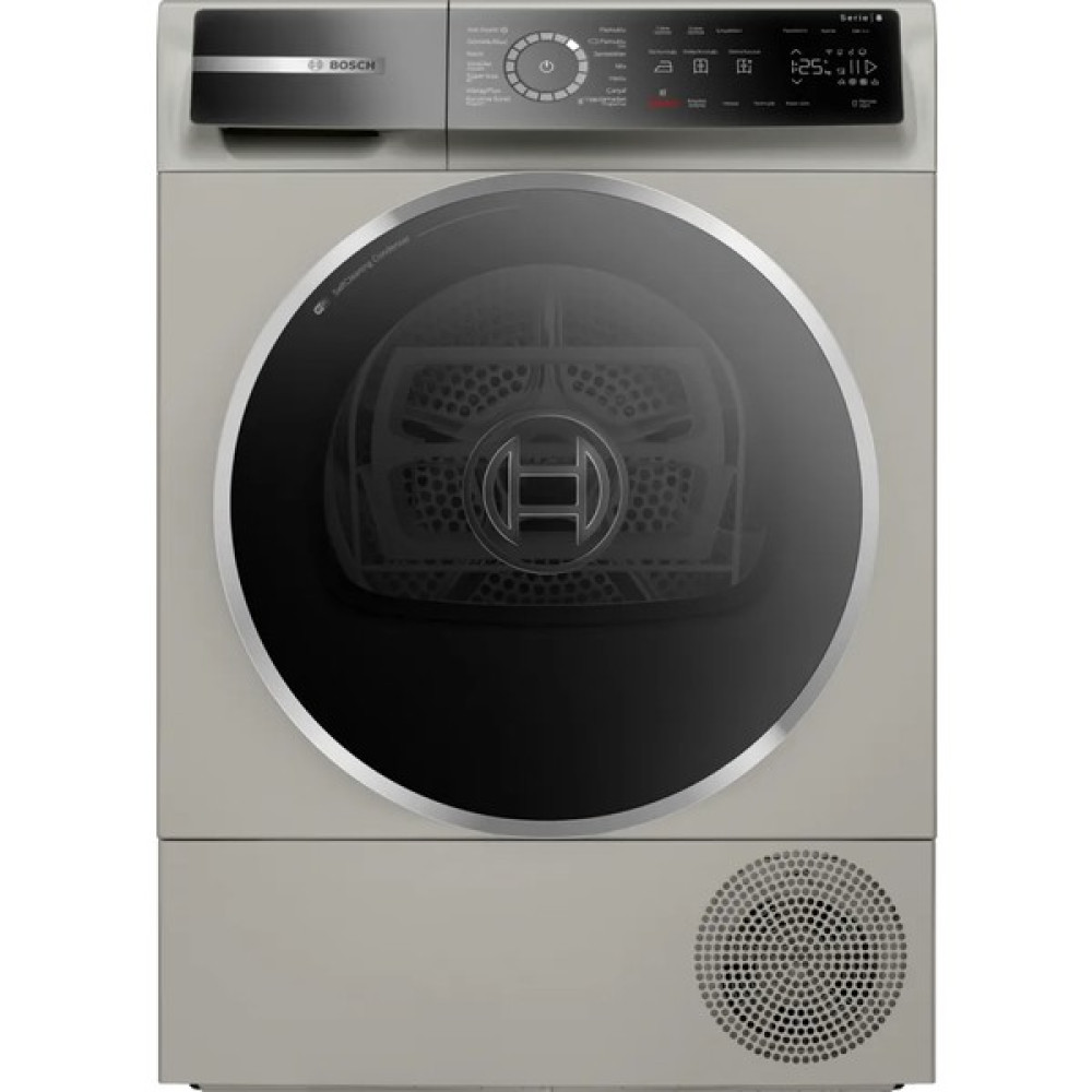 Bosch WQB245AXTR Serie 8 Isı Pompalı Kurutma Makinesi 9 kg Gümüş Çamaşır Kurutma Makineleri Fiyatı