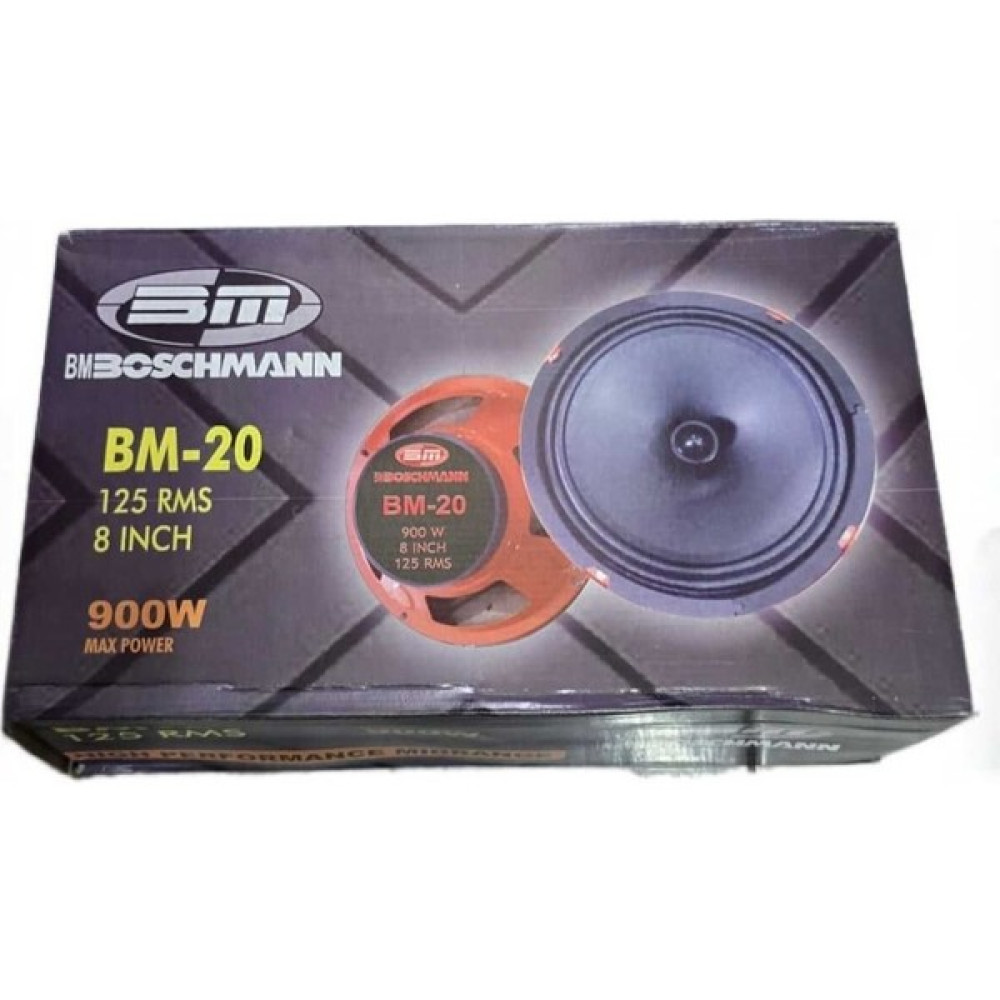 Boschmann Bm-20 Oto Midrange 20CM 900 Watt (125 Rms) 2 Adet Oto Boyaları Fiyatı