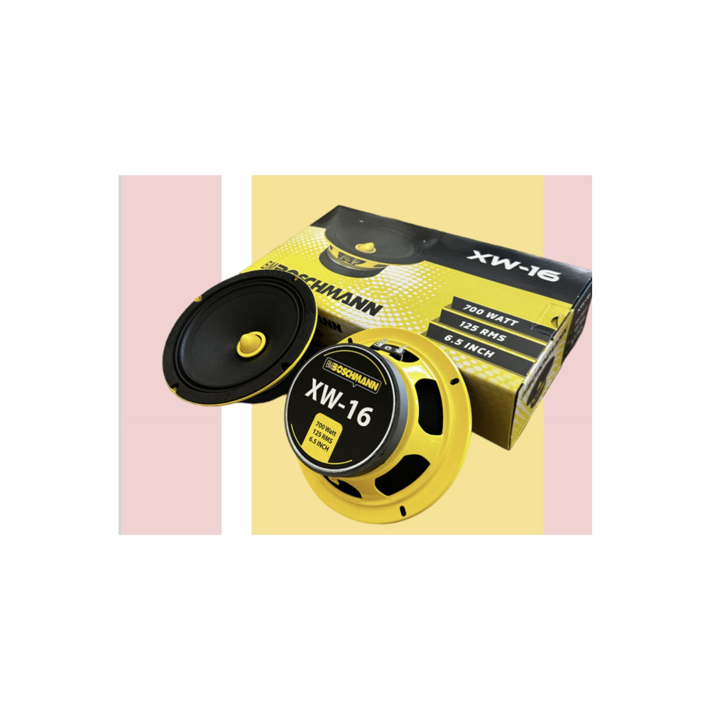 Boschmann Bm Audio 16 Cm Midrange Hoparlör Oto Hoparlörleri & SubWoofer Fiyatı