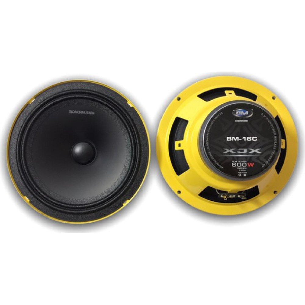 Boschmann Bm Audio 16 cm Midrange Hoparlör ( 2 Adet ) Oto Hoparlörleri & SubWoofer Fiyatı