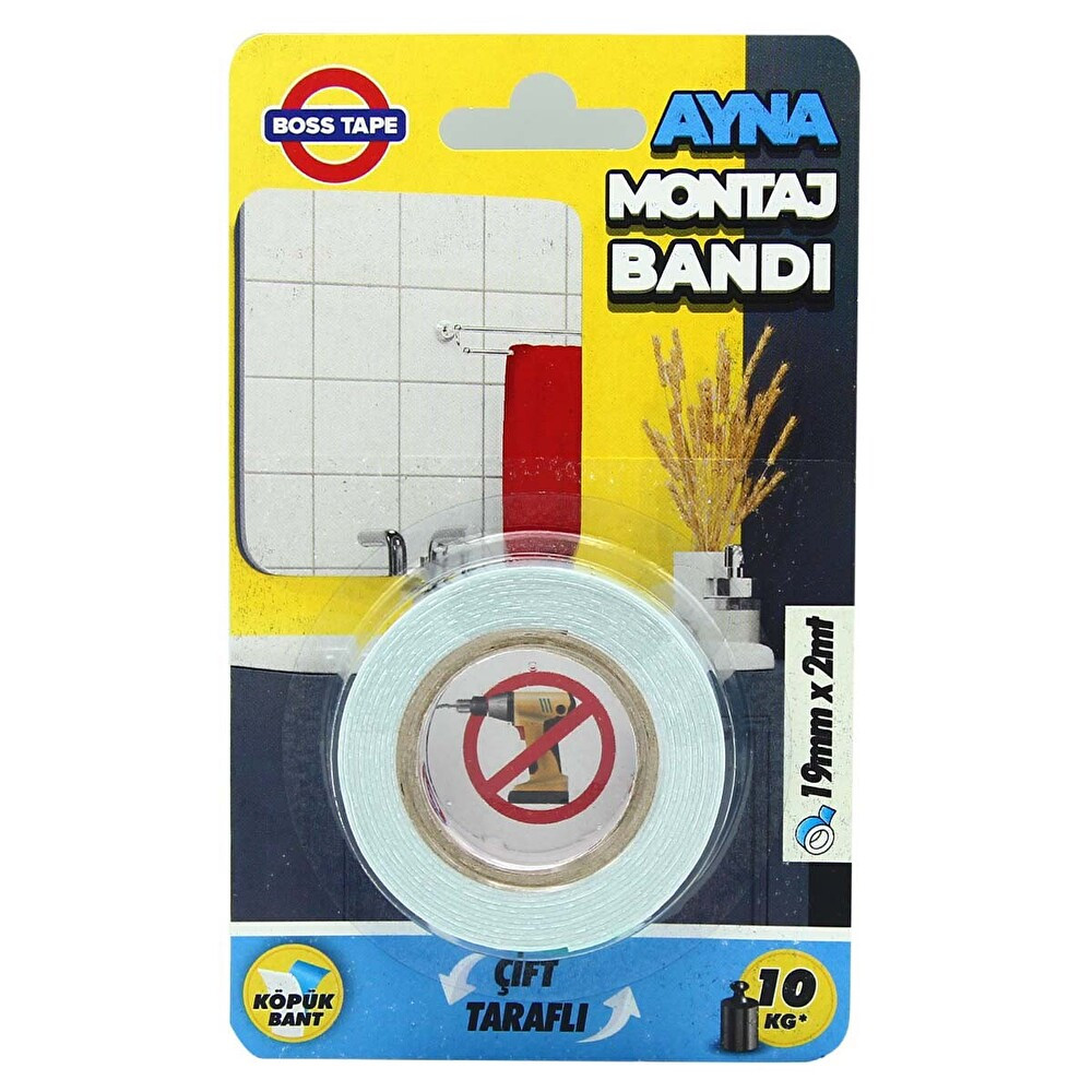 Boss Tape Ayna Montaj Bandı Nalburiye & Hırdavat Fiyatı