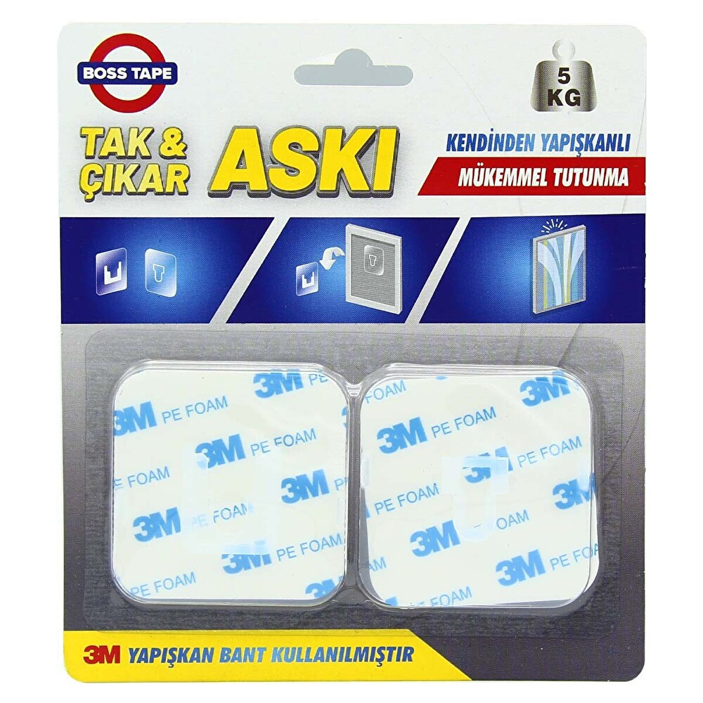Boss Tape Tak Cıkar Askı Nalburiye & Hırdavat Fiyatı