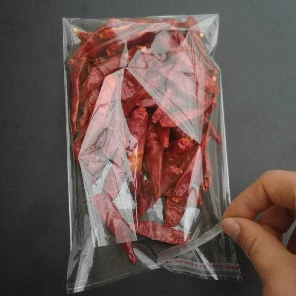 BossPack Şeffaf Bantlı 10X20 cm Parlak Jelatin Poşet 1000 Adet Şeffaf Poşeti Buzdolabı Poşeti Fiyatı