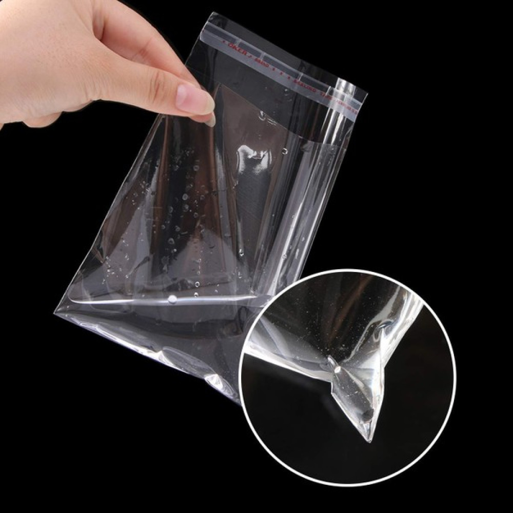 BossPack Şeffaf Bantlı (15X25 Cm) Parlak Jelatin Poşet 1000 Adet Şeffaf Poşeti Buzdolabı Poşeti Fiyatı