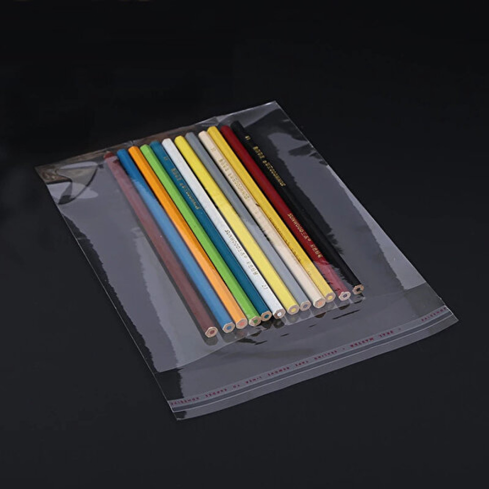 BossPack Şeffaf Bantlı 15X25 cm Parlak Jelatin Poşet 250 Adet Şeffaf Poşet Buzdolabı Poşeti Fiyatı