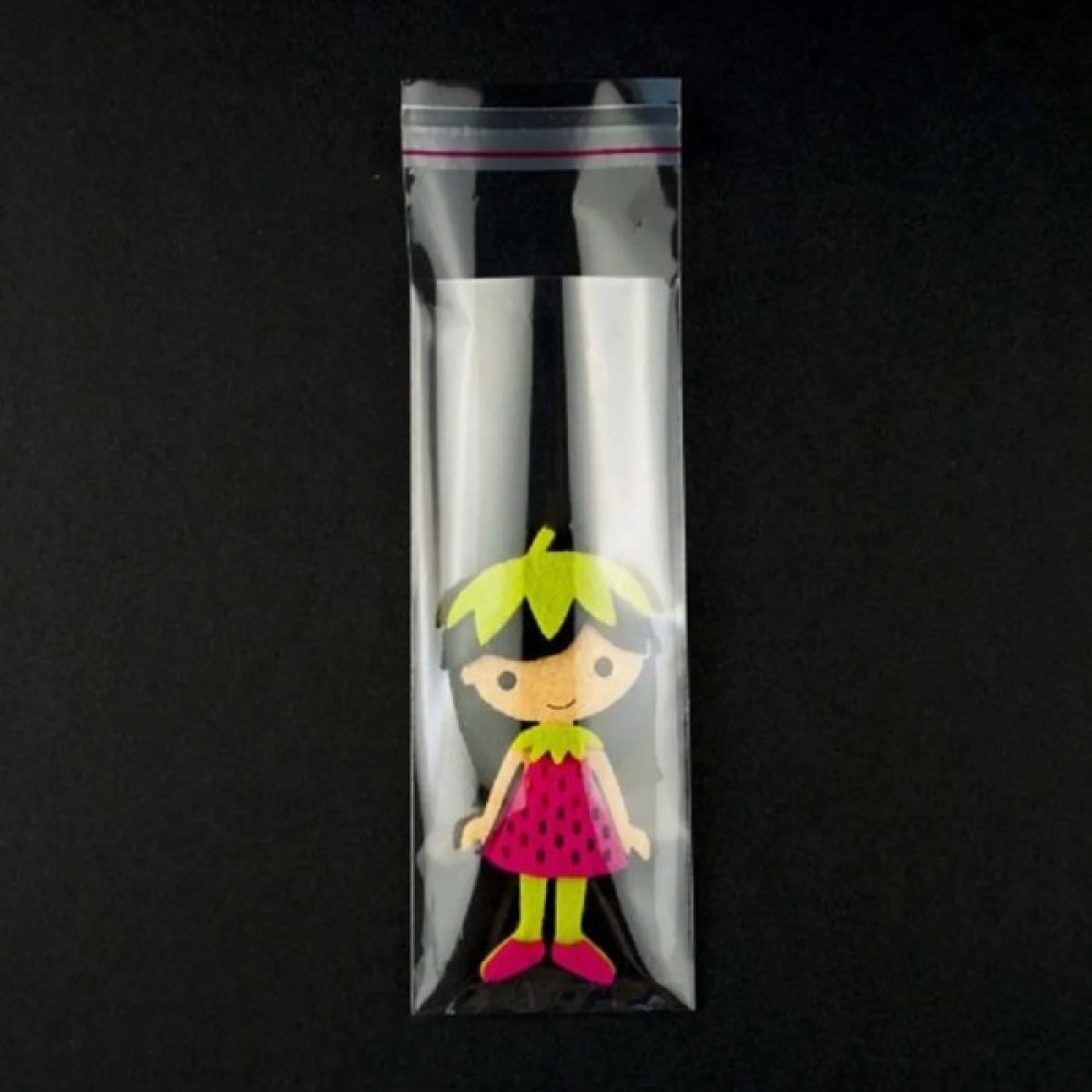 BossPack Şeffaf Bantlı (8X30 Cm) Parlak Jelatin Poşet (100 Adet) Şeffaf Buzdolabı Poşeti Fiyatı