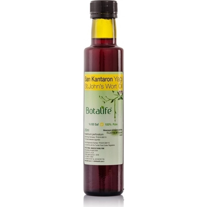 Botalife 250 ml Saf Sarı Kantaron Yağı Bitkisel ve Doğal Özellikler Sunar Diğer Fiyatı