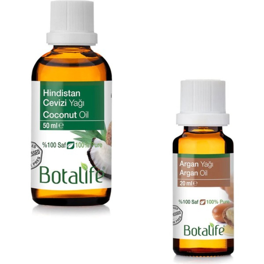 Botalife 50 ml Hindistan Cevizi Yağı ve 20 ml Argan Yağı Seti Oto Boyaları Fiyatı