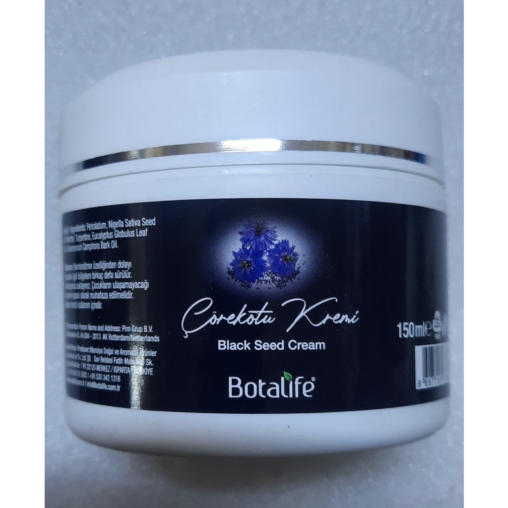 Botalife Çörekotu Kremi 150 Gr Doğal İçeriklerle Vücut Masajı İçin Uygun Diğer Fiyatı