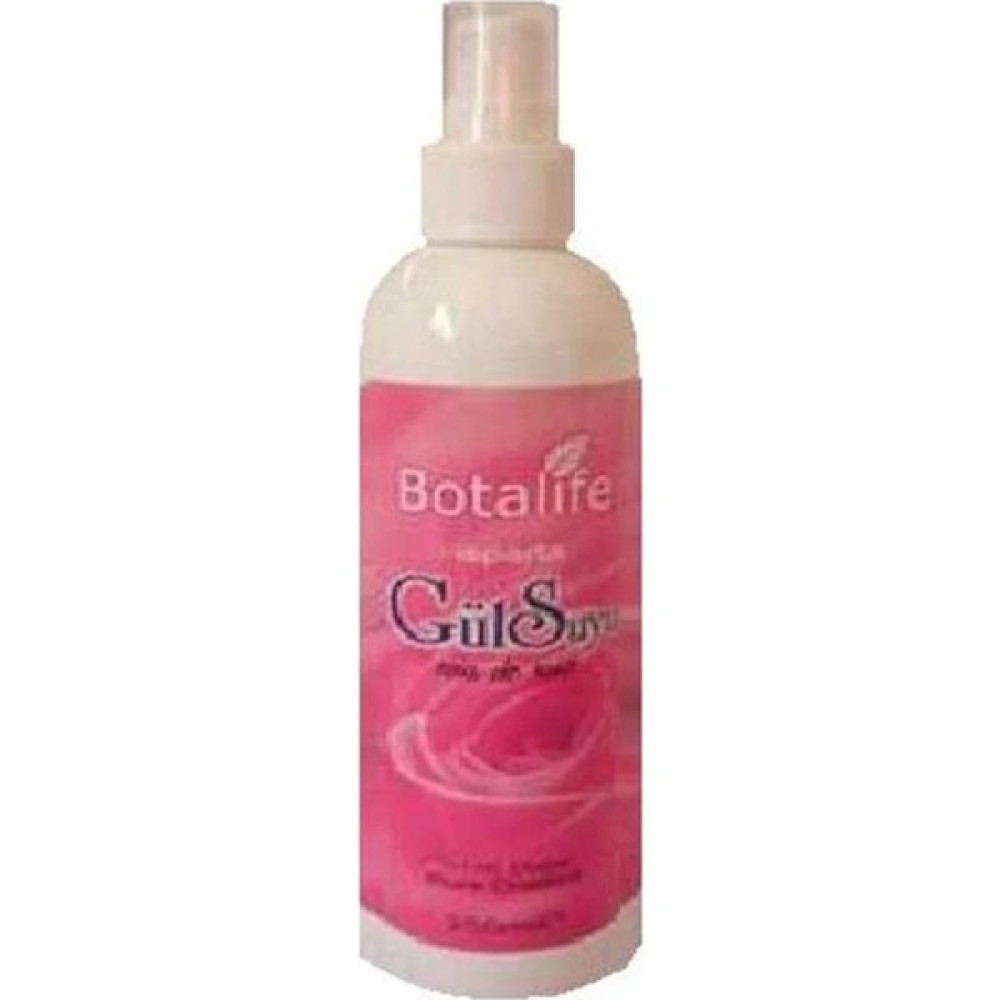 Botalife Saf Gül Suyu 250ML Doğal Katkısız Spreyli Şişe Gülsuyu Cilt Temizleme ve Peeling Fiyatı