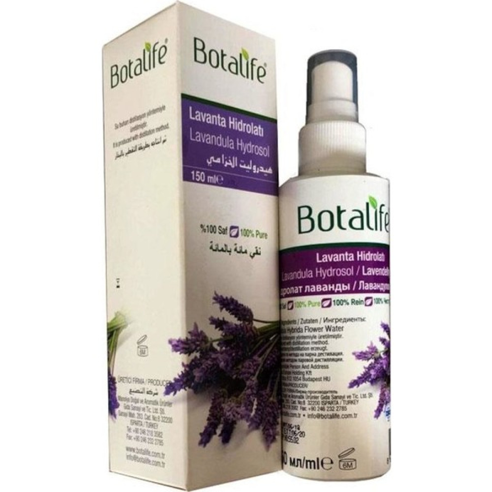 Botalife Saf Lavanta Suyu Hidrolatı 150ML Saç Cilt Tonik Hidrosol Saç Bakım Maskeleri & Serumlar & Spreyler Fiyatı