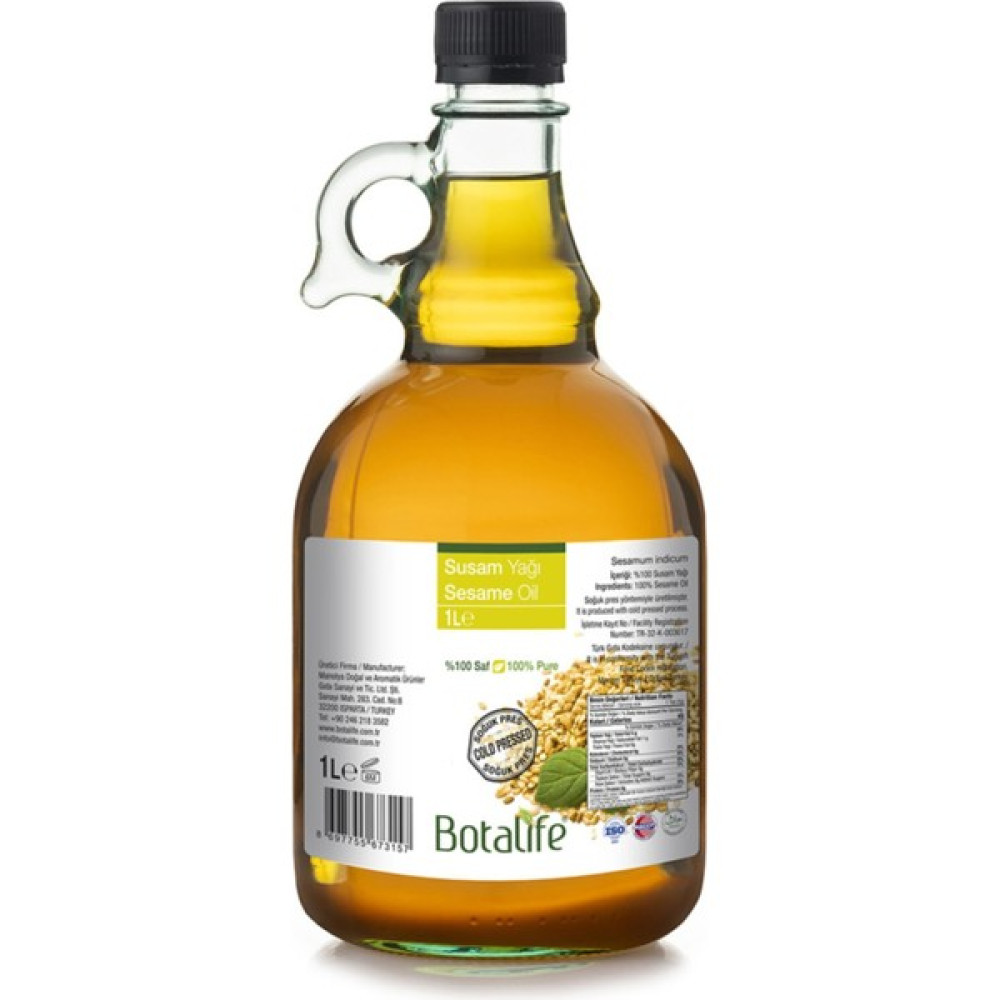 Botalife Susam Yağı %100 Saf 1lt Nemlendiriciler Fiyatı