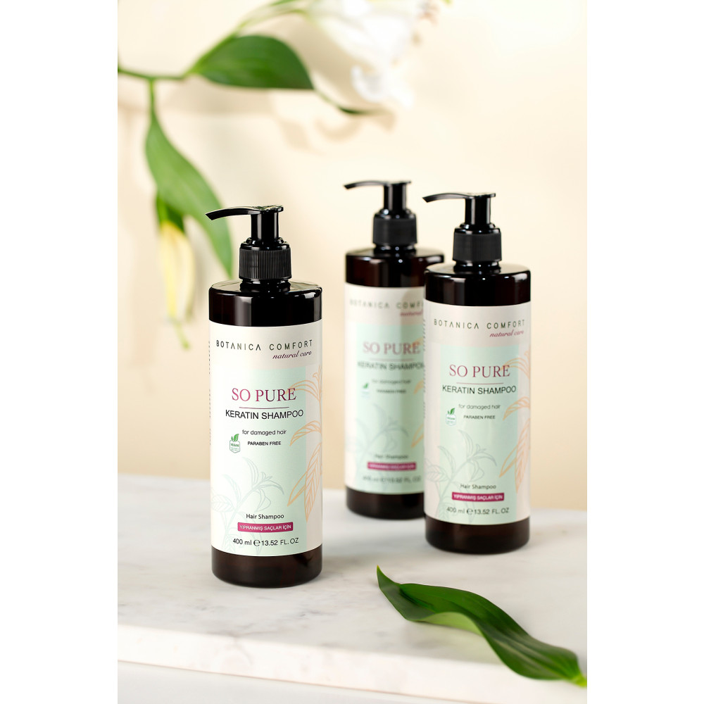 BOTANICA COMFORT Keratin Şampuan 400 ml Şampuan ve Saç Kremi Fiyatı