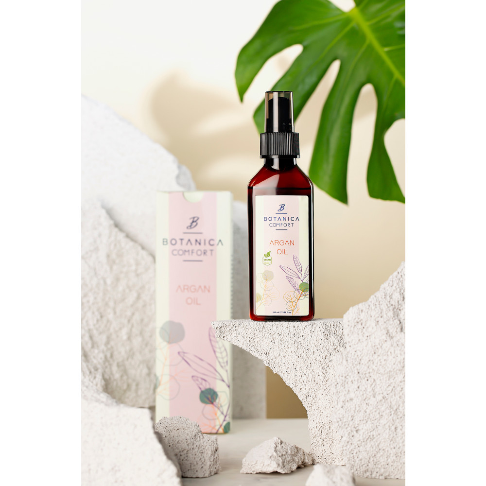 BOTANICA COMFORT Yavaş Uzayan Ve Yıpranmış Saçlara Özel Argan Bakım Yağı 100 Ml Saç Bakım Maskeleri & Serumlar & Spreyler Fiyatı
