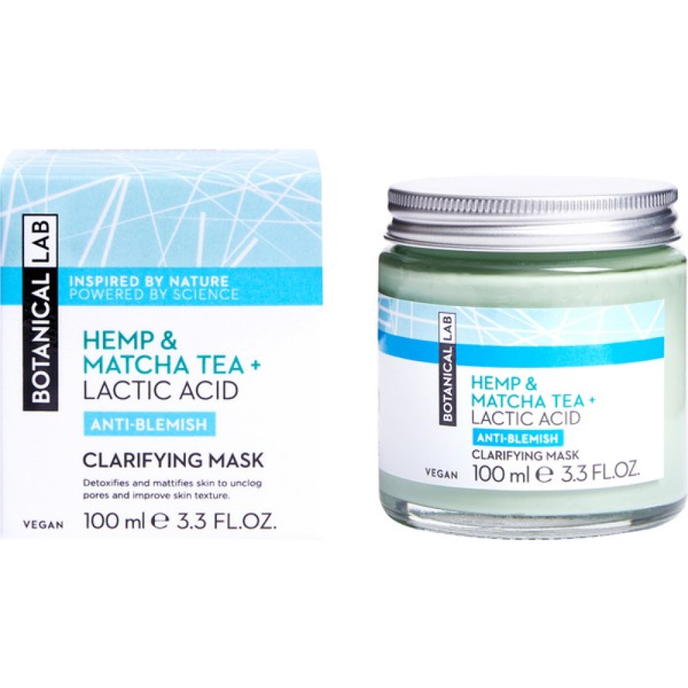 Botanical Lab Botanicallab kenevir, Maça Çayı ve Laktik Asit Içeren Arındırıcı Cilt Bakım Maskesi 100 ml - 1 Maskeler Fiyatı