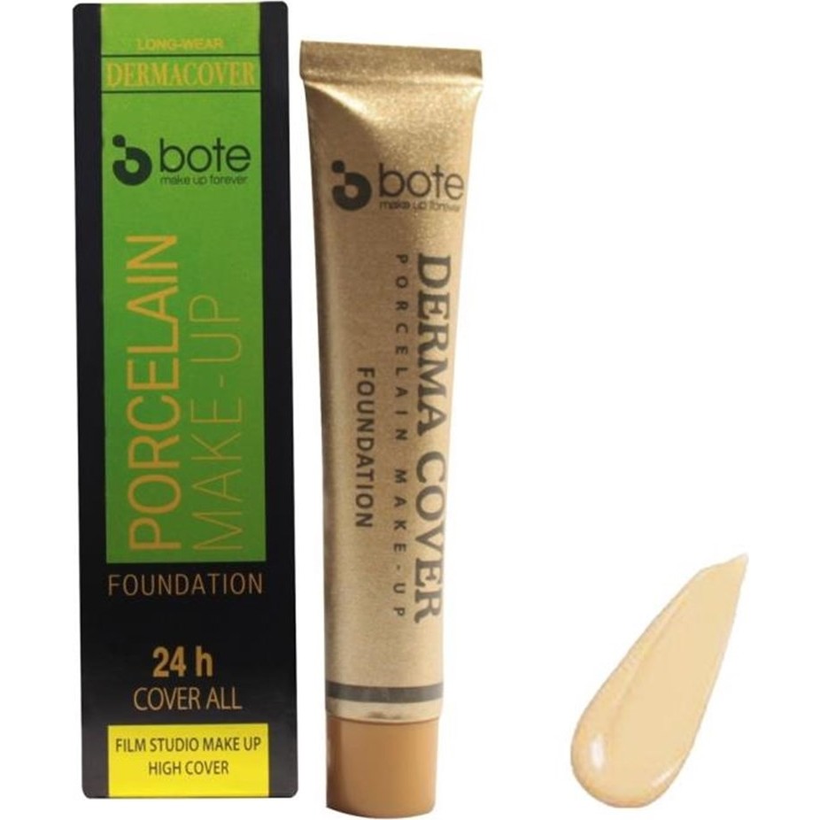 Bote Makeup Fondöten Derma Cover 01 - Açık Fondötenler Fiyatı