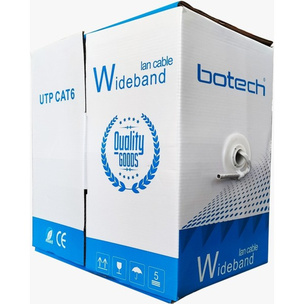 Botech Cat6 23 Awg Data Kablosu (305 Mt) - Gri - 305 m Oto Boyaları Fiyatı