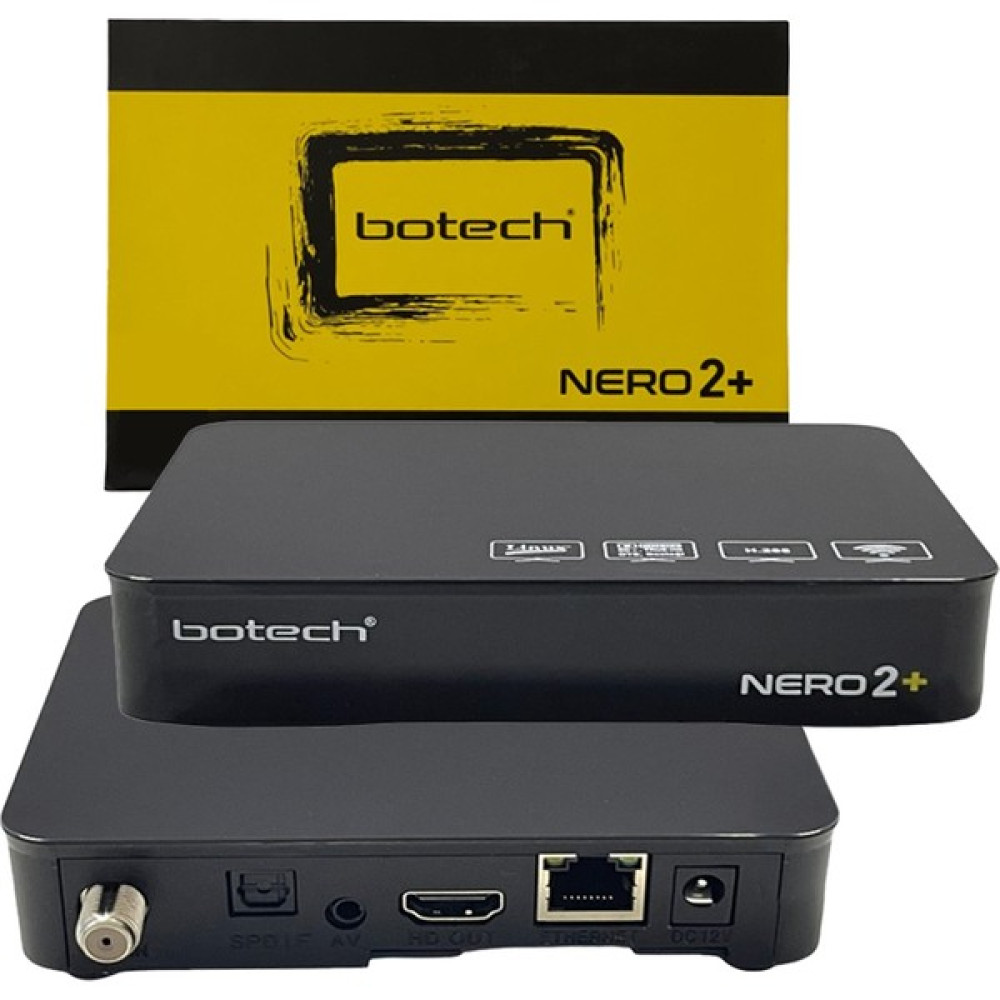 Botech Nero 2+ Plus Lınux Tabanlı Ethernet Girişli Ip Tv Uydu Alıcısı (Wifi* Dolby) Uydu Alıcıları Fiyatı