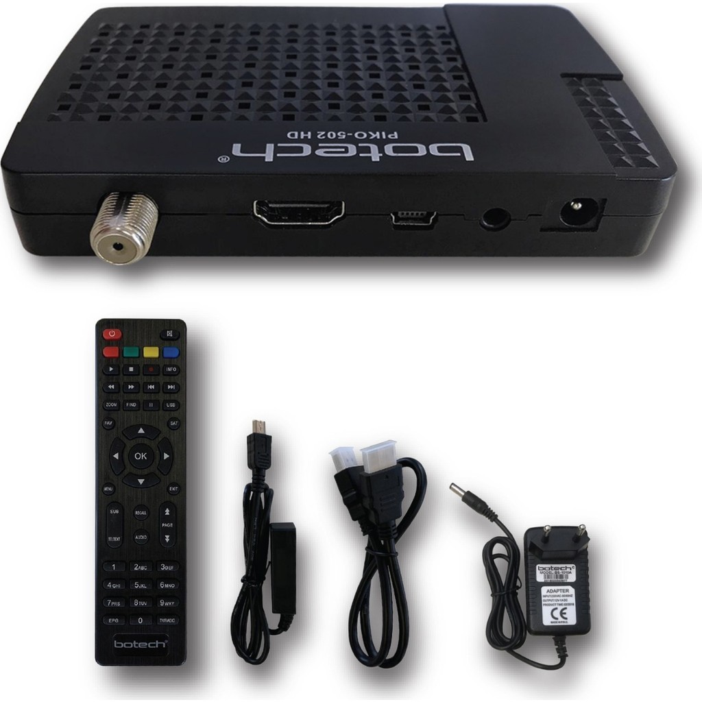 Botech Piko-502 HD Mini Uydu Alıcısı HDMI ve USB Destekli Kullanıcı Dostu OSD Menüsü ile Bilgisayar Çevirici ve Adaptörü Fiyatı