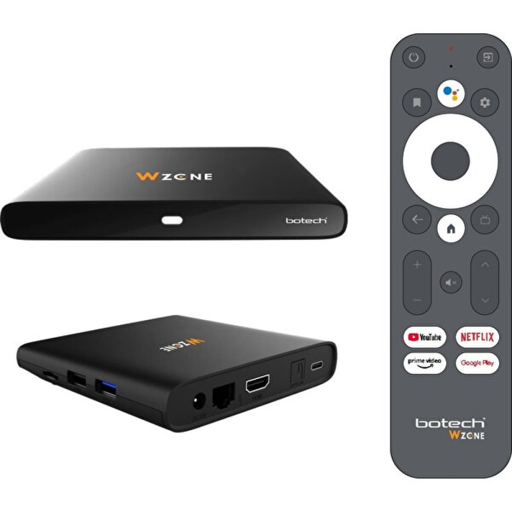 Botech Wzone 4K Android TV Box Ev Sinema Receiverları Fiyatı