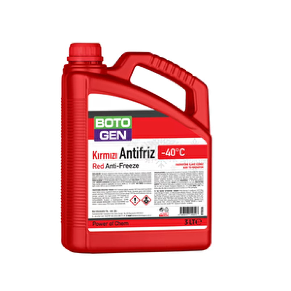 Botogen Antifriz Kırmızı -40 3l Antifiriz Fiyatı