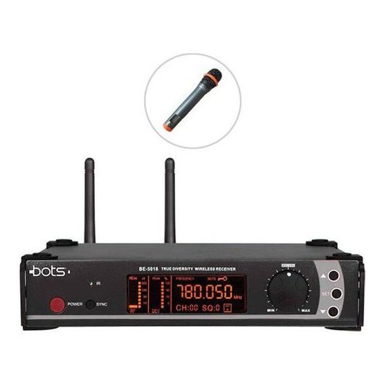 Bots BE-5018 Telsiz El Mikrofonu