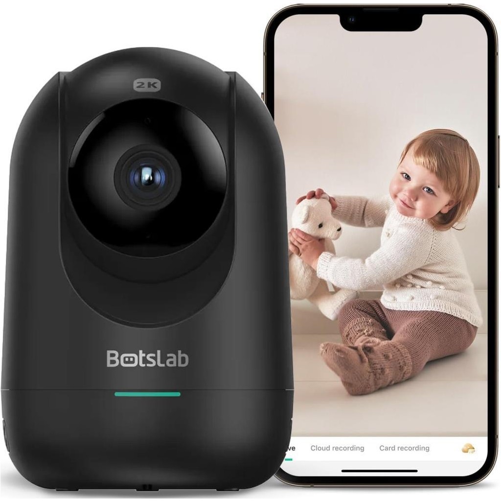 Botslab 360+ C211 2k Pro Wifi 360° Akıllı Güvenlik Kamerası Bebek Monitörü Evcil Hayvan Kamerası İç Mekan Kamerası Ip Kamera Yeni Versiyon Siyah (D... Diğer Fiyatı