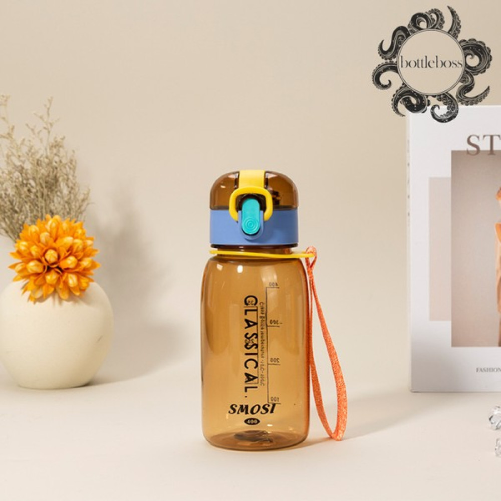 Bottle Boss Bottleboss Classical Kilitli Taşıma Askılı Çocuk Matarası 400 ml - Sarı Suluk Fiyatı