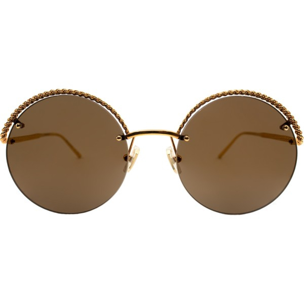 BOUCHERON 0057S 002 56 Unisex GOLD Nilör (Yarım Çerçeve) Güneş Gözlüğü Unisex Güneş Gözlükleri Fiyatı