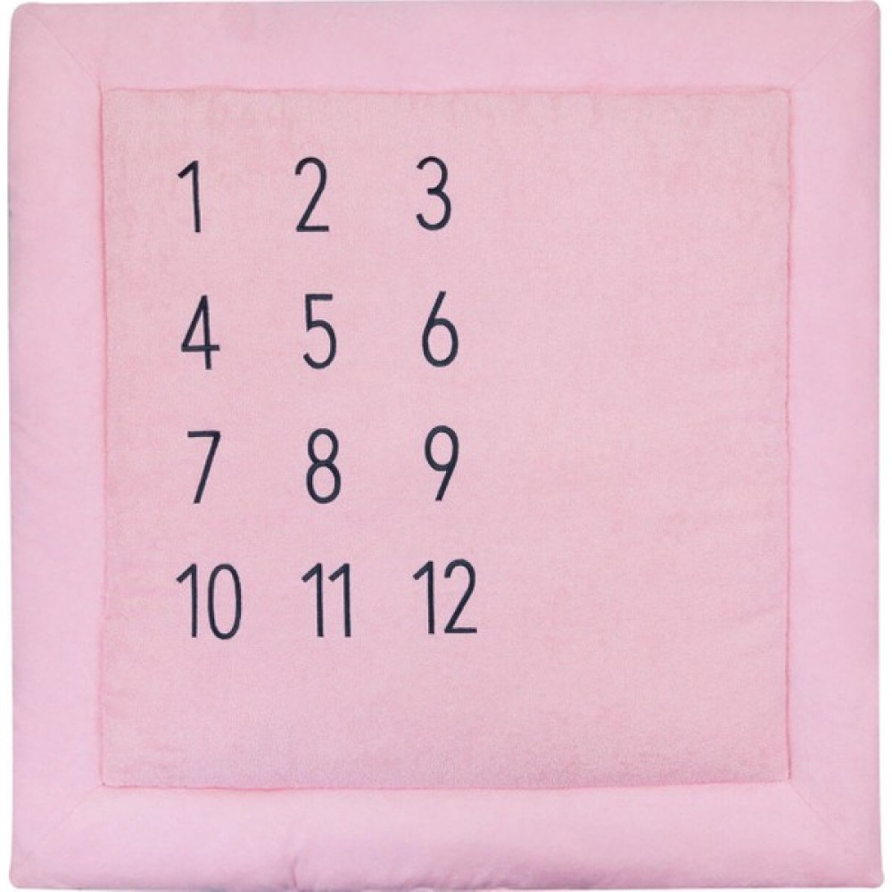 Boumini Aylar Havlu Emekleme Minderi 100X100X5 cm Oyun Minderi Pembe Oyuncak Fiyatı