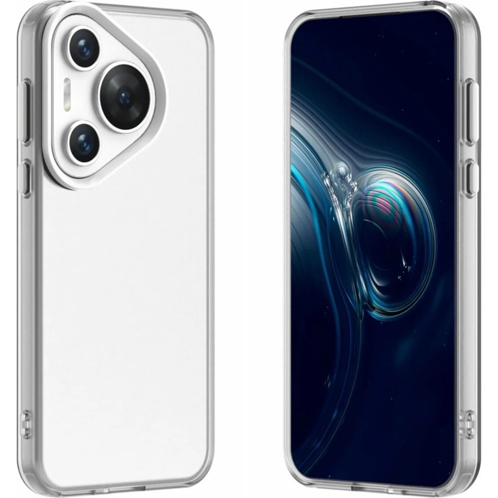 Bovinox Huawei Pura 70 Kılıf Parmak Izi Yapmaz Buzlu Şeffaf Ince Tasarım Kamera Koruma - Beyaz - Renk Cep Telefonu Kılıfı Fiyatı