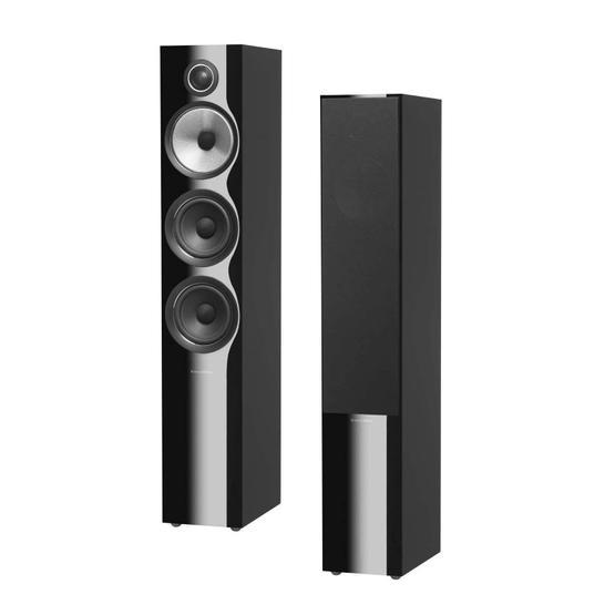 Bowers Wilkins 704 S2 Siyah Kule Tipi Hoparlör Ev Sinema Ses Sistemi Fiyatı