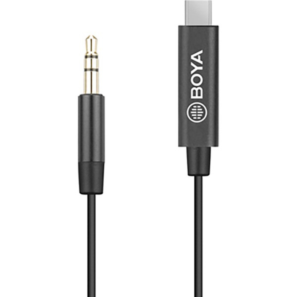 Boya By-K2 Type-C To 3.5mm Mikrofon Kablosu - Siyah Müzik Aletleri Fiyatı