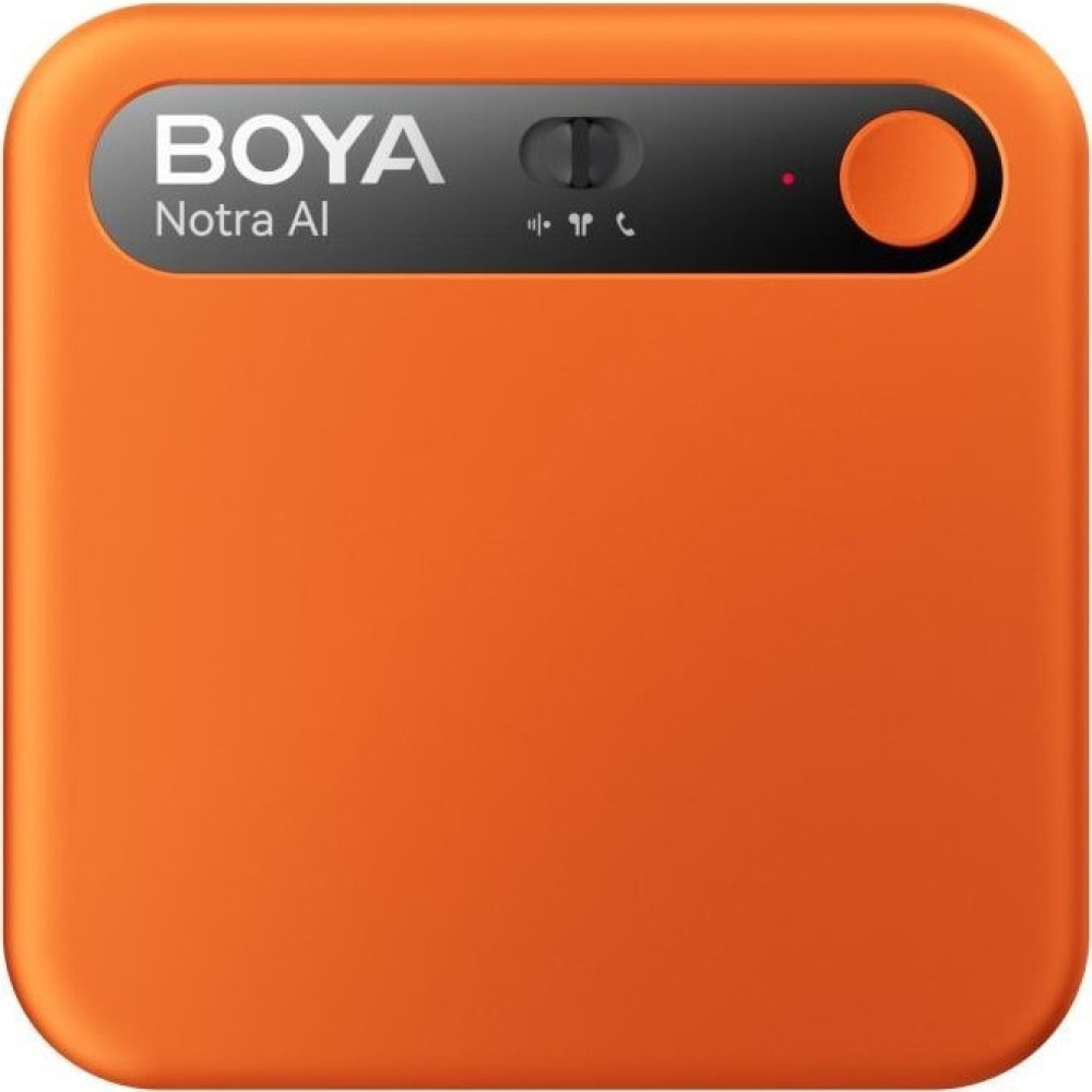 BOYA Notra AI Destekli Ses Kaydedici ve Not Tutma Cihazı - Cosmic Orange - Turuncu Ses Kayıt Cihazları Fiyatı